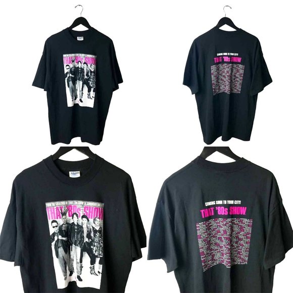 Vintage Y2K That '80s Show T Shirt Adult Black XL Extra Large American Sitcom - Picture 1 of 16